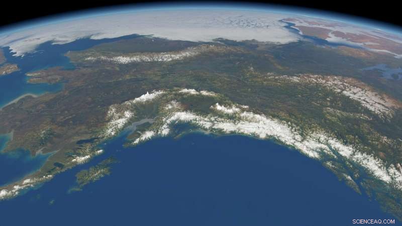 CryoSat Detects Accelerated Glacier Ice Loss in Alaska and Asia