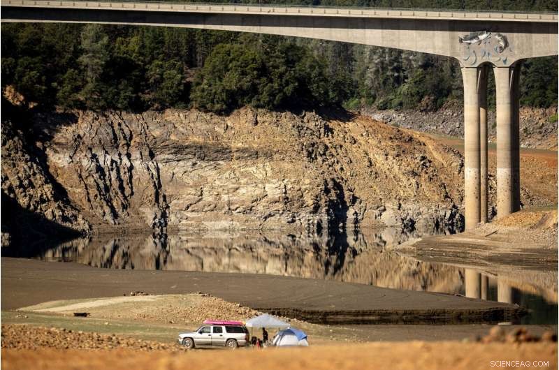 California Reservoirs Strain Under Drought Ahead of Heatwave
