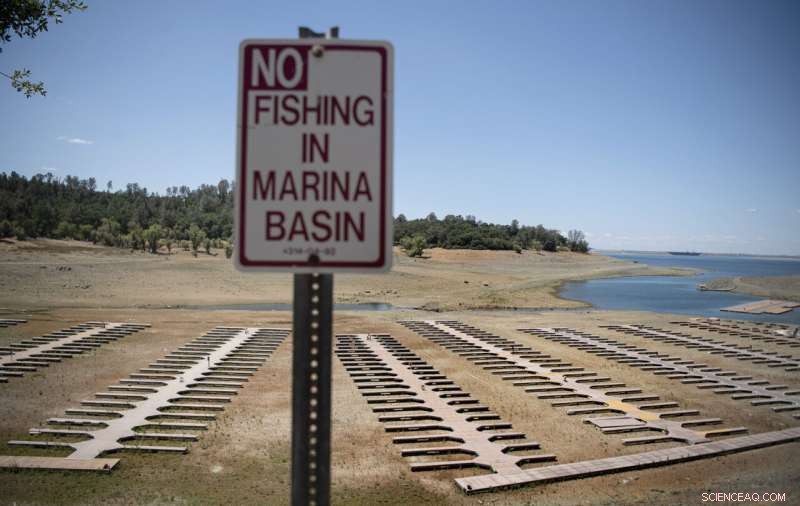 California Reservoirs Strain Under Drought Ahead of Heatwave