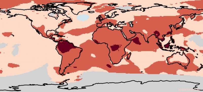 Populated Tropics at Greatest Risk for Record-High Temperatures