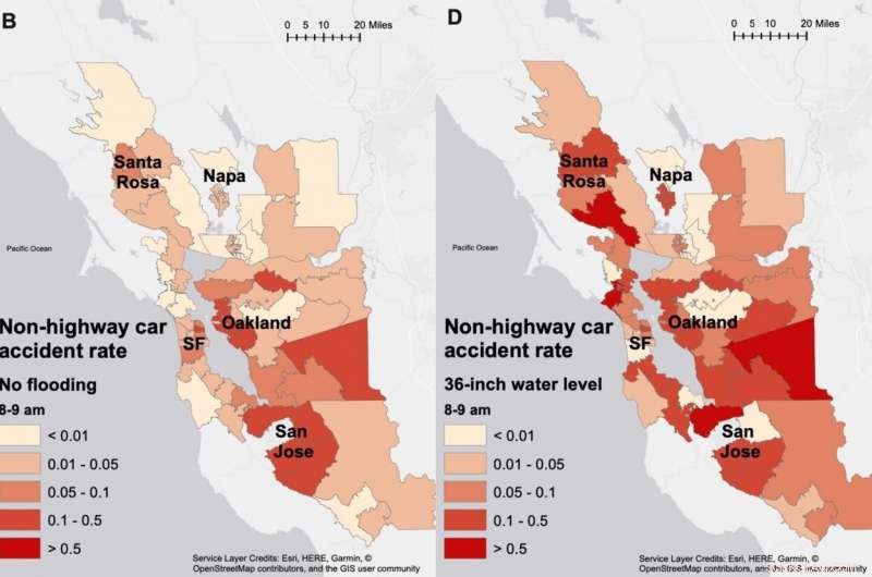 Coastal Flooding Spurs Traffic Delays and Accidents in the Bay Area