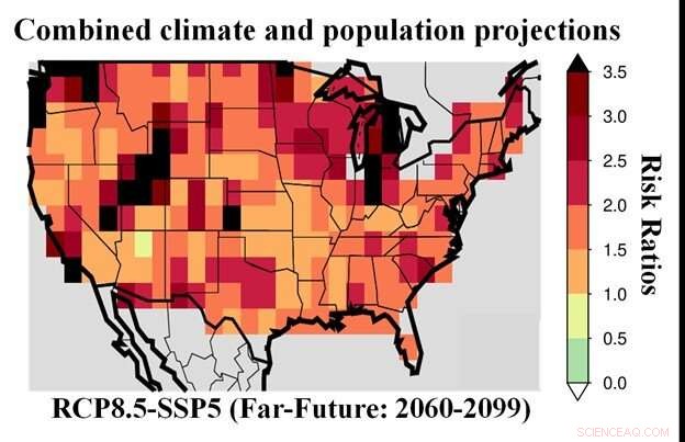 U.S. Heat Stress Could Double by 2100: Implications for Public Health