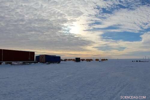 Scientists Discover Microbes Thriving on Crushed Rock in Antarctic Subglacial Lakes