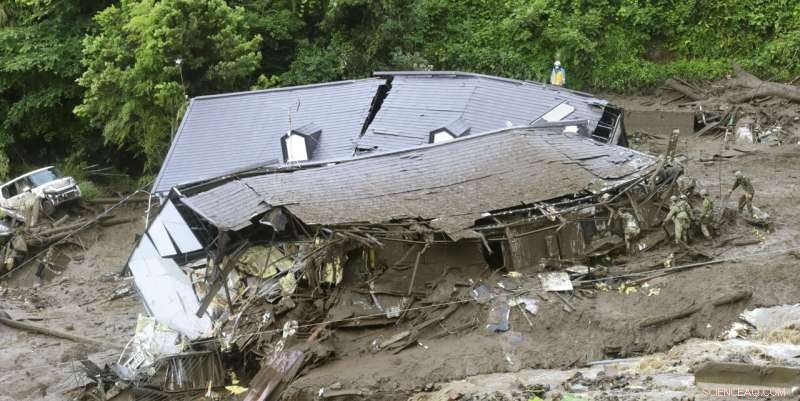Japan Intensifies Search for Missing People After Mudslide in Atami Resort Town