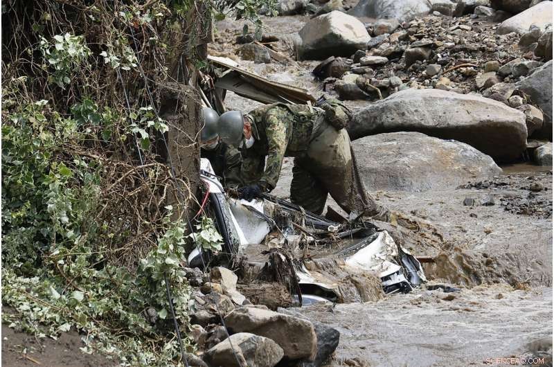 Japan Intensifies Search for Missing People After Mudslide in Atami Resort Town