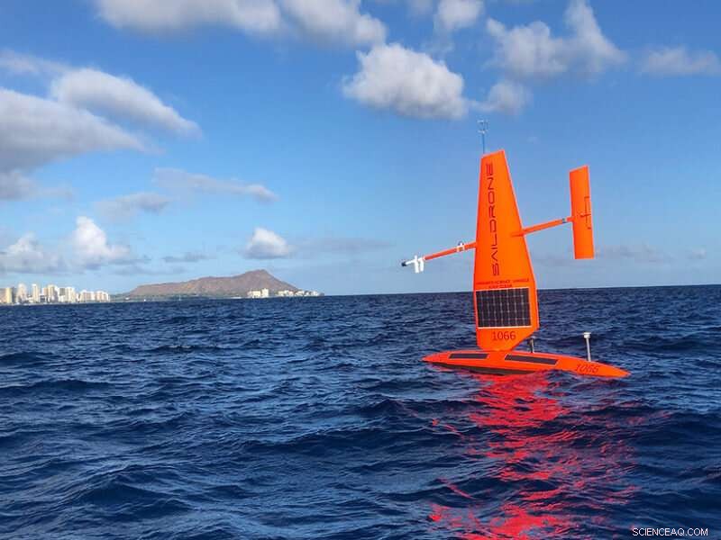 Saildrone Uncrewed Vehicles Track Cold Air Pockets in Remote Pacific Regions