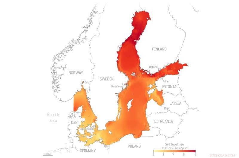 Advanced Satellite Techniques Reveal Rising Coastal Sea Levels