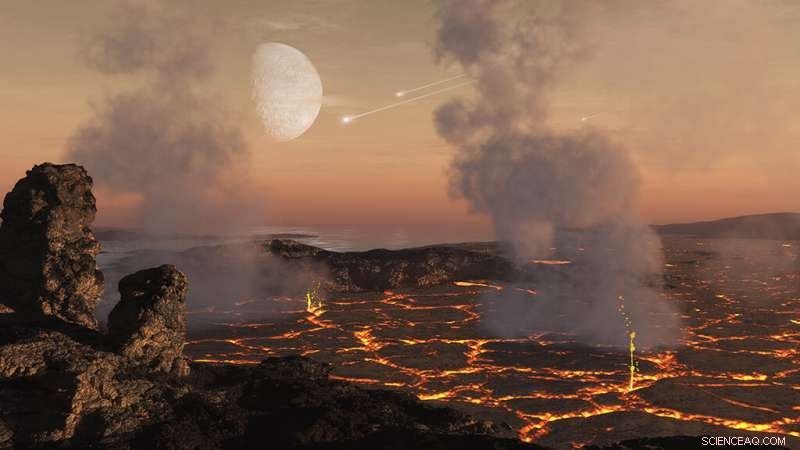 Early Earth Survived a Catastrophic Onslaught of City-Sized Asteroids