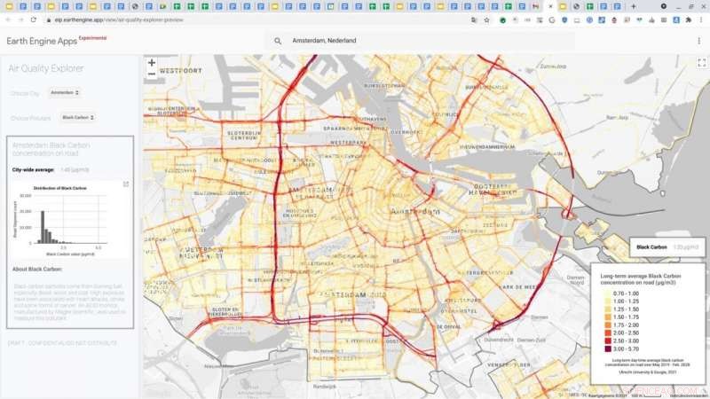 Amsterdam Air View: Mapping Ultrafine Particles, Soot, and Other Pollutants in City Air
