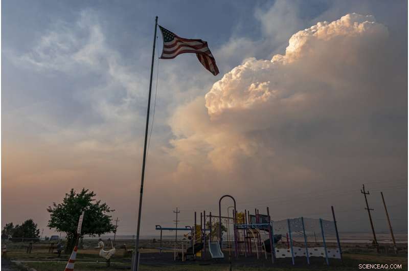 Thousands of Firefighters Confront Major Wildfires Across the Western United States