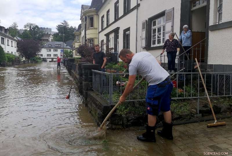 Flash Floods Devastate Mayen, Germany: Residents Face Unprecedented Water Surge