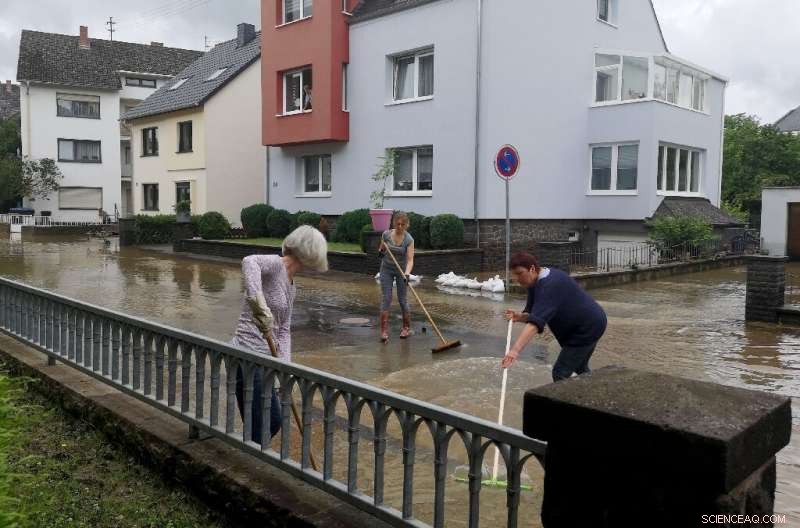 Flash Floods Devastate Mayen, Germany: Residents Face Unprecedented Water Surge