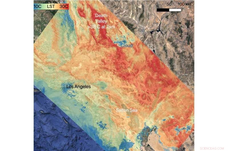NASA Monitors Intense Heat Wave in the U.S. Southwest