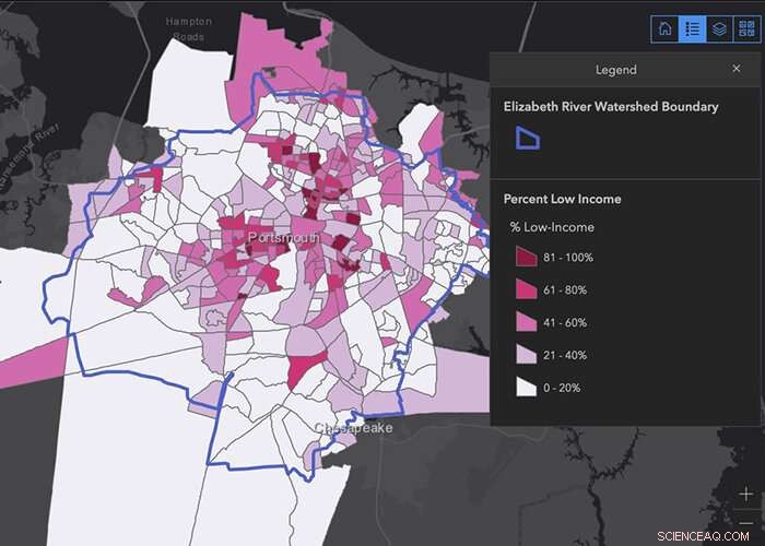 New Online Tool Enhances Environmental Justice in the Elizabeth River Watershed