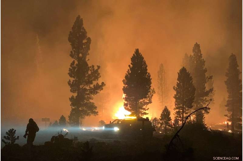 Oregon Wildfire s Massive Spread Highlights the Vastness of the U.S. West