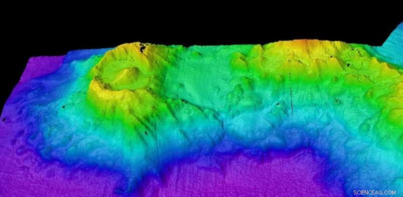 Newly Discovered Undersea Volcano Near Christmas Island Mirrors Eye of Sauron