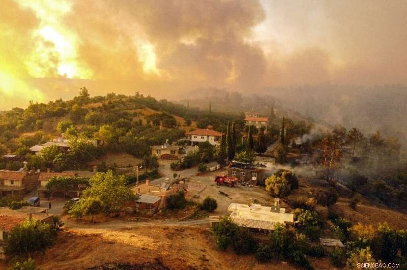 Massive Wildfires Sweep Southern Europe, Evacuating Hundreds