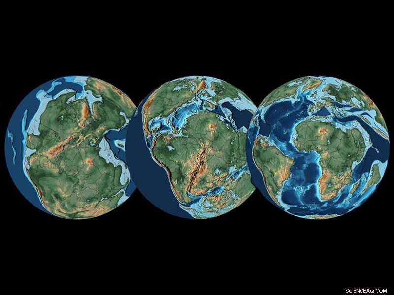 Recreating 195 Million Years of Mesozoic Climate: Advanced Global Simulations