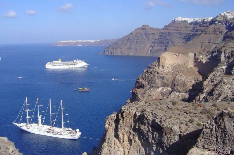Sea-Level Changes Drive Volcanic Activity on Santorini Island