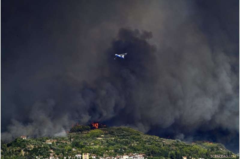 Greece Faces Wildfire Crisis: Forest Fires Threaten Olympic Birthplace