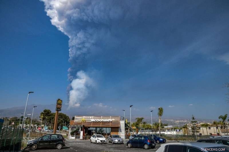 Mount Etna Reaches New Height After Six Months of Activity