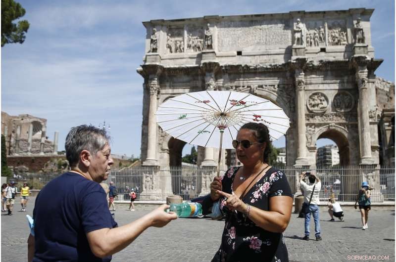 Heatwave Sweeps Southern Europe and North Africa