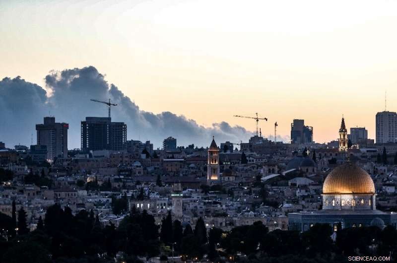 Forest Fire Near Jerusalem Forces Village Evacuations