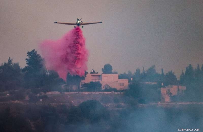 Forest Fire Near Jerusalem Forces Village Evacuations