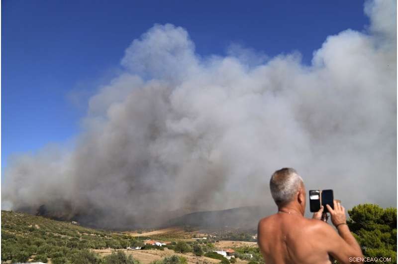 Greece Wildfires Intensify: Strong Winds Spark Two New Blazes Near Athens