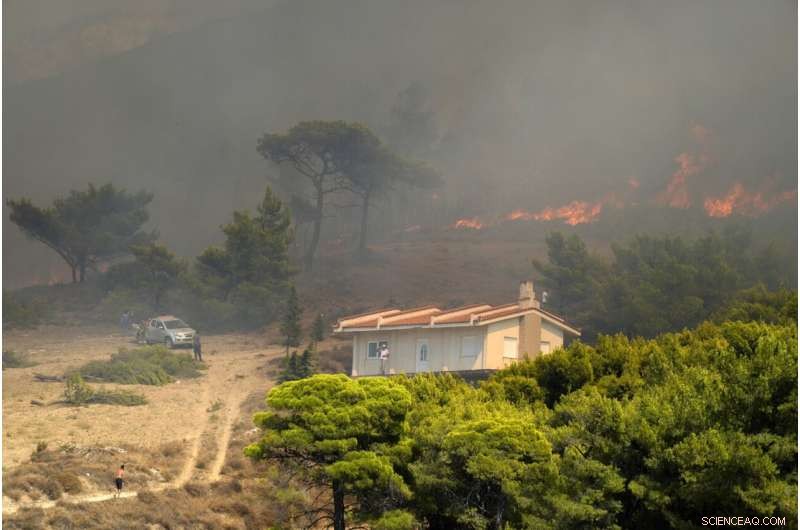 Greece Wildfires Intensify: Strong Winds Spark Two New Blazes Near Athens