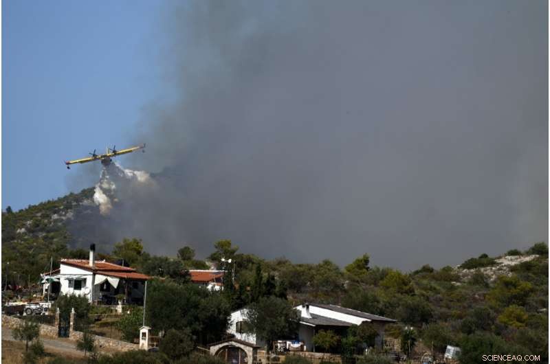 Greece Wildfires Intensify: Strong Winds Spark Two New Blazes Near Athens