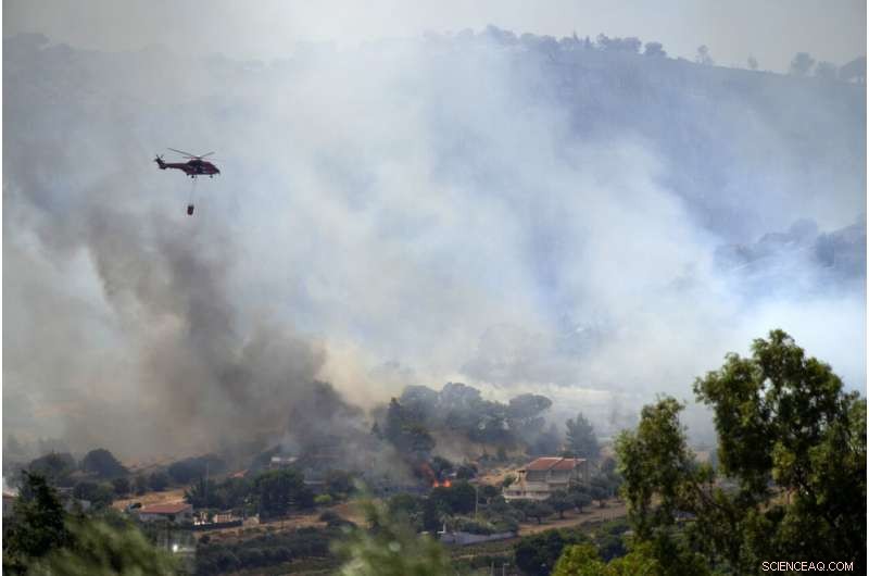 Greece Wildfires Intensify: Strong Winds Spark Two New Blazes Near Athens