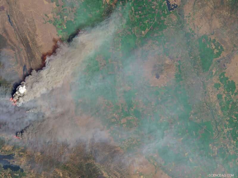 NASA’s EPIC Satellite Sensor Accurately Detects Atmospheric Aerosols