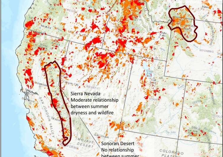 How Rising Heat and Drought Initially Fuel Wildfires, Then Reduce Their Frequency