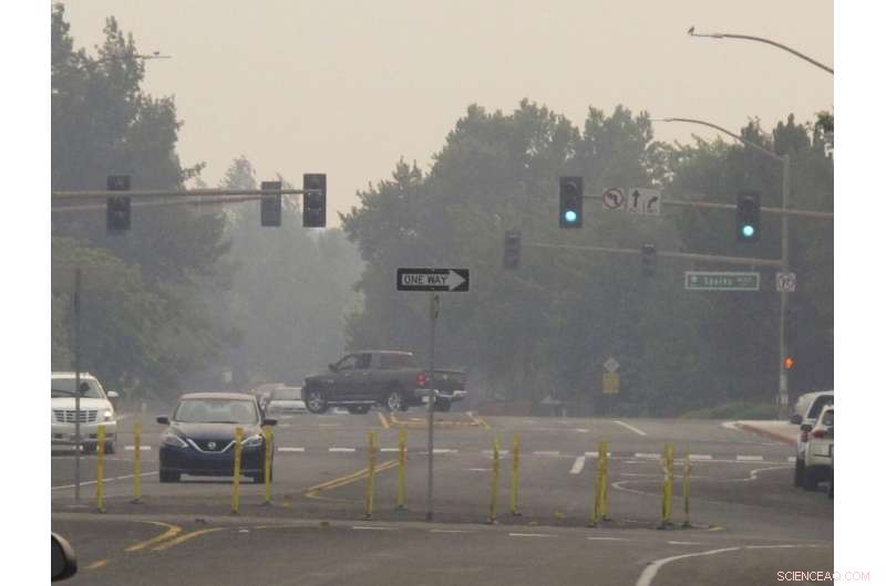 Lake Tahoe Veiled in Smoke as Caldor Fire Threatens the Region