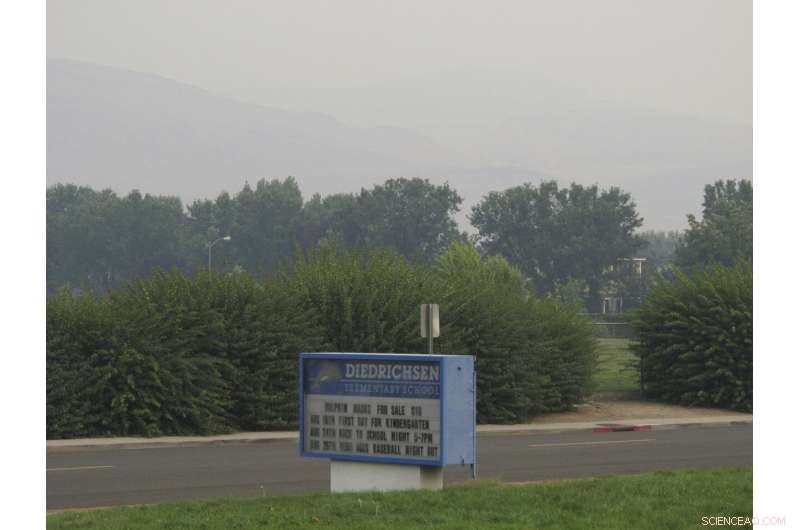 Lake Tahoe Veiled in Smoke as Caldor Fire Threatens the Region