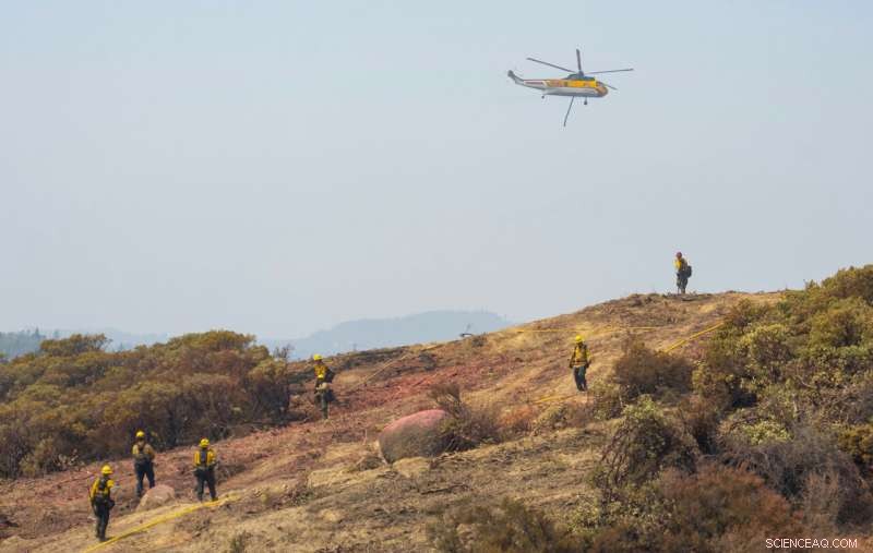 Lake Tahoe Veiled in Smoke as Caldor Fire Threatens the Region