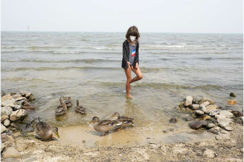 Lake Tahoe Veiled in Smoke as Caldor Fire Threatens the Region