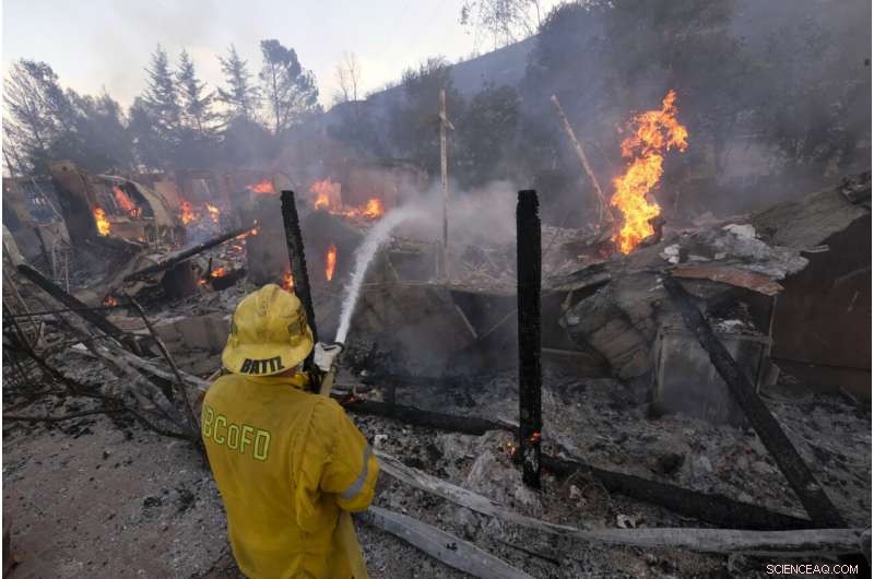 California s Shifting Winds Intensify Ongoing Wildfire Struggles