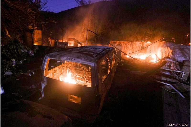 California s Shifting Winds Intensify Ongoing Wildfire Struggles