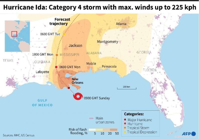 Category 4 Hurricane Ida Hits Louisiana Coast, Echoing Katrina’s Impact