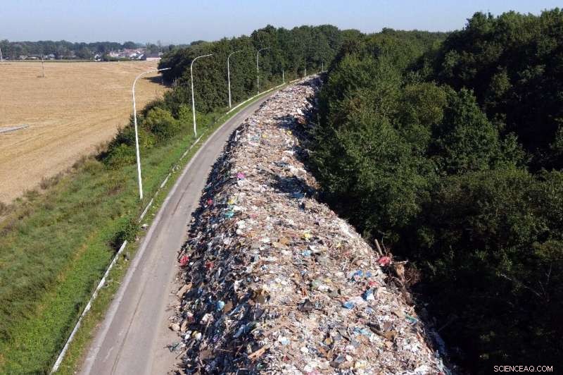 Belgium Repurposes Closed A601 Highway as Emergency Waste Dump for Flood Victims