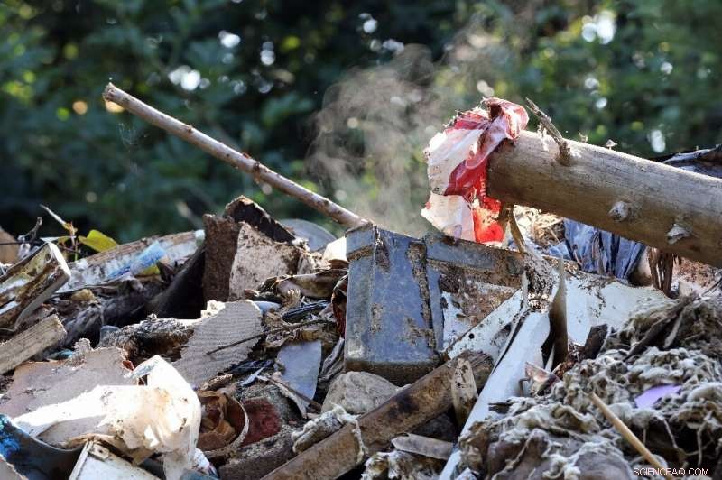 Belgium Repurposes Closed A601 Highway as Emergency Waste Dump for Flood Victims