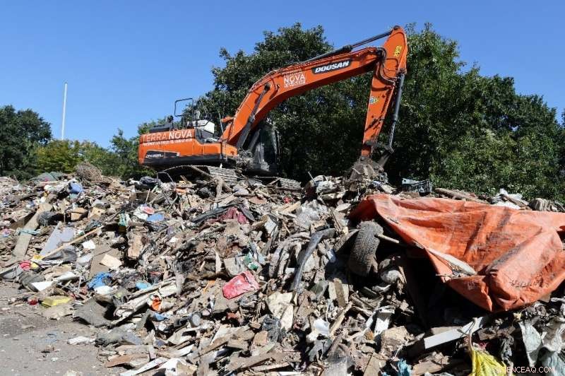 Belgium Repurposes Closed A601 Highway as Emergency Waste Dump for Flood Victims