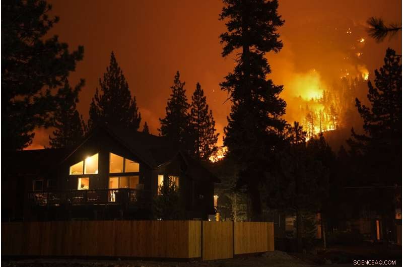 Lake Tahoe City Safe for Visitors, Wildfire Containment Still Ongoing