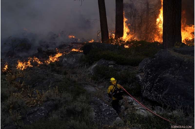 Lake Tahoe Wildfire Contained, Protecting Nearby Towns