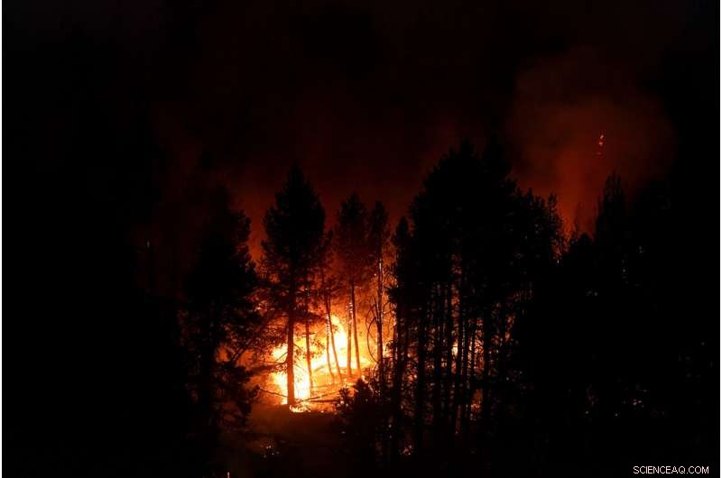 Lake Tahoe Wildfire Contained, Protecting Nearby Towns