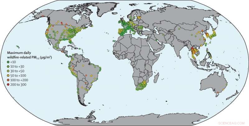 Global Wildfire Study Links Rising PM2.5 Pollution to Increased Mortality