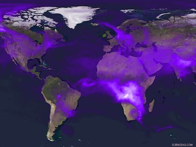 How Long Do Black Carbon Particles Remain in the Atmosphere?