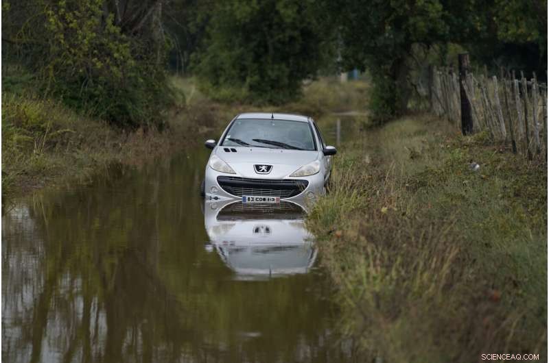 Sudden Floods Swallow Southern French Villages and Fields, Emergency Response Mobilized